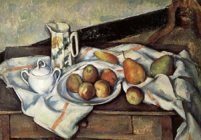 Paul Cezanne Pear and peach